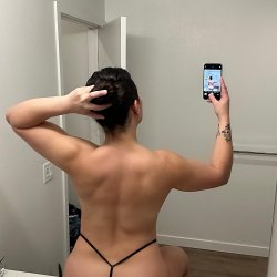 Gym pawg g string